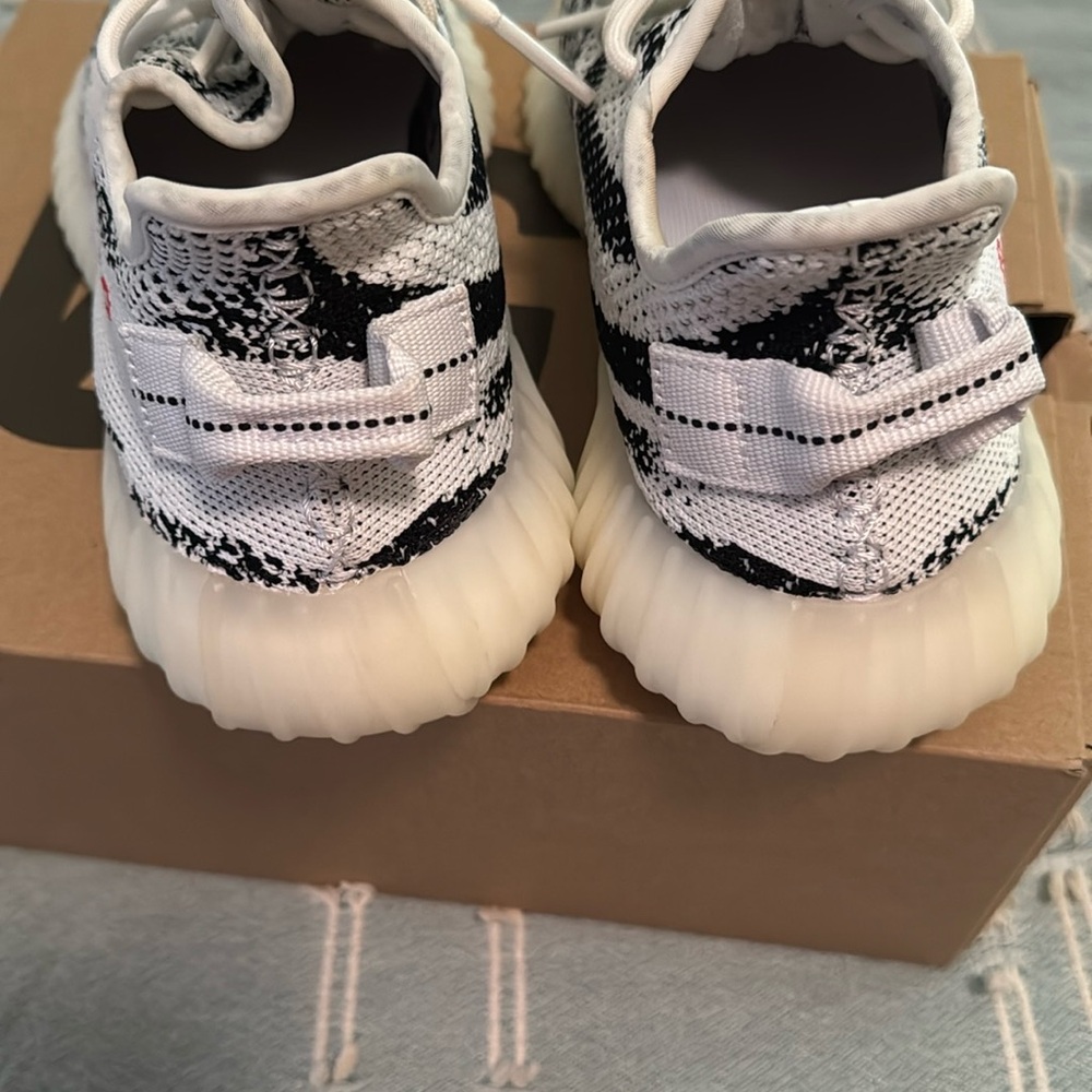 Adidas Black and White Sneakers with Primeknit Upper